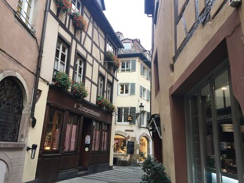Streets of Strasbourg, France
