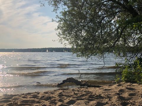 On the lake shore of the Wannsee