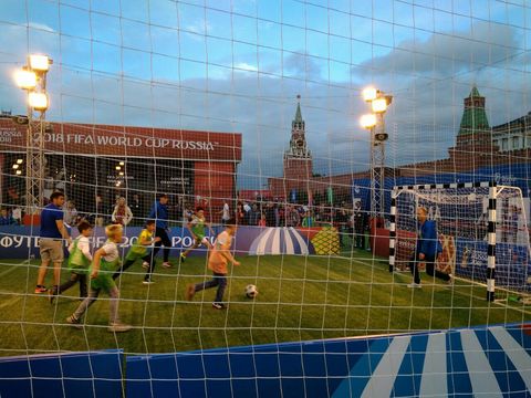 World Cup Festival on Red Square