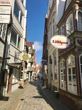 Schnoor - Narrow alleys in Bremen's oldest district