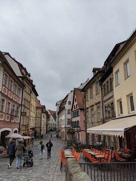 Beautiful streets of Bamberg