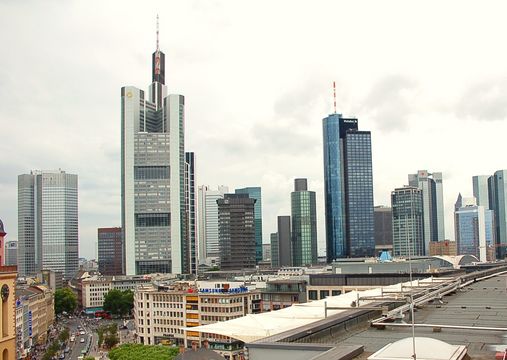 Frankfurt's skyline © Wendel/DAAD