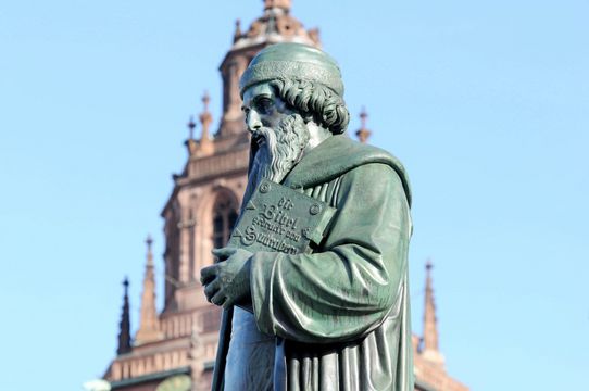 Gutenberg statue © federal state capital Mainz