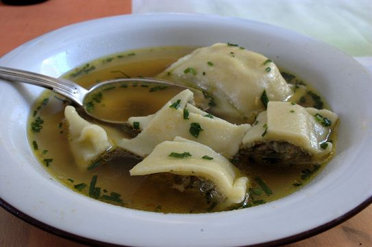 Maultaschen soup © Roland Geider/wikicommons