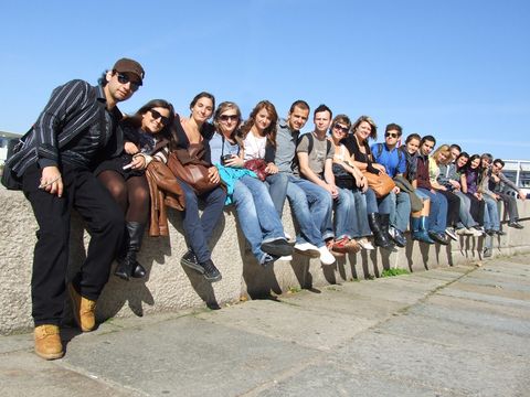Foreign students' excursion to Berlin © Horschig/DAAD