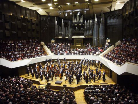 Concert in the "Gewandhaus"
