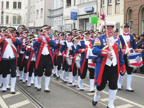 Karneval im rheinischen Bonn