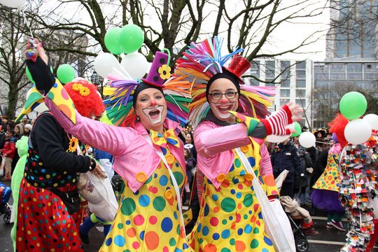 Street carnival in Düsseldorf © flickr/citanova Duesseldorf