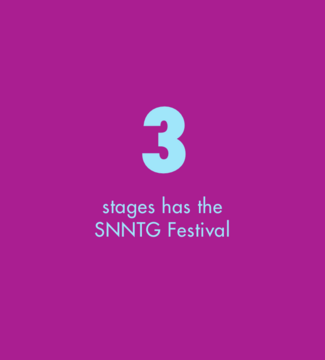 3 stages has the SNNTG-Festival