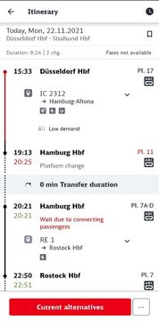 DB app can help you track your train schedule