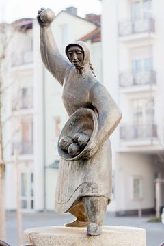 Statue at Deggendorf city center