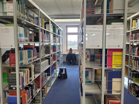 The university library of the Flensburg University of Applied Sciences.