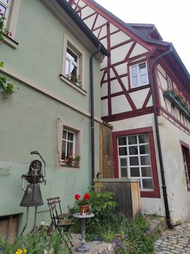 Old typical bavarian houses