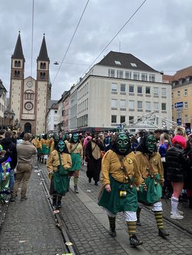 Faschingsumzug: Carnival in Würzburg