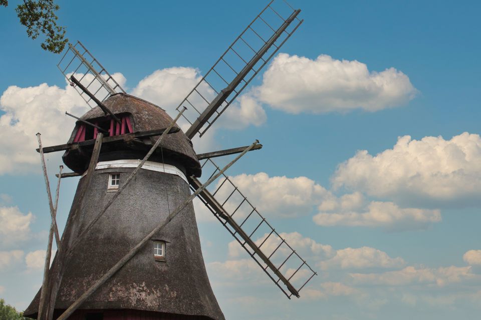 Windmühle im Freilichtmuseum Kommern