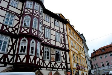 Half-timbered houses in the Nonnengasse © Nagel/DAAD