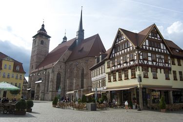 The Old Market Square in the city centre was built in the 12th century. © Sophie Nagel