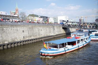 a ship on a harbour tour