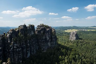 Schrammsteine in der Sächsischen Schweiz